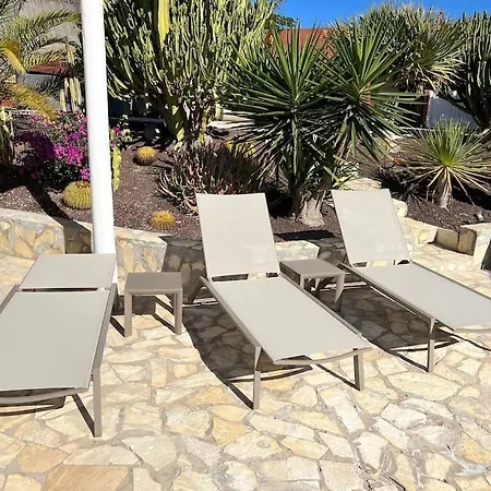 別荘 Casa Macken Con Piscina Climatizada Y Jacuzzi San Bartolomé